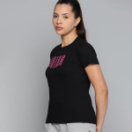 Single Typography Printed Gym T-shirt
